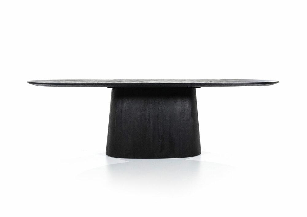 Aron | Eetkamertafel 250 cm zwart