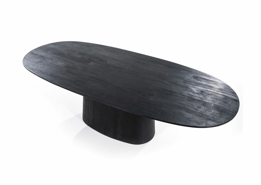 Aron | Eetkamertafel 250 cm zwart