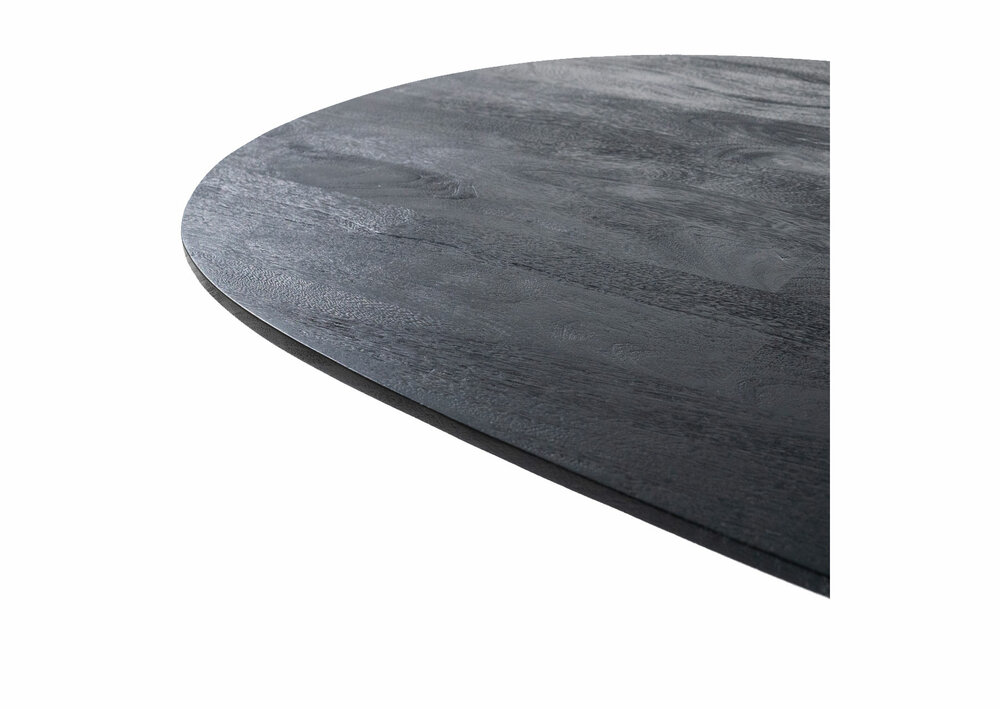 Aron | Eetkamertafel 250 cm zwart