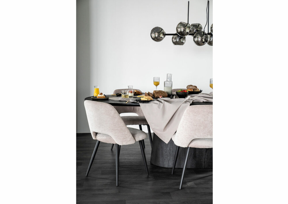 Aron | Eetkamertafel 250 cm zwart