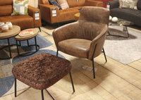 lisanne,fauteuil,het,anker,meubelen,africa,leder,kubus,wonen,culemborg,fauteuils,hockers,poef,afrika,leer,
