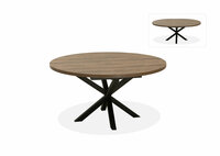 isla, uitschuiftafel, maxfurn, uitschuiftafels, rond, kubus, wonen, sierra, eetkamertafel, lamulux,