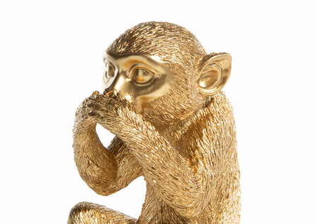 coco-maison-beeld-aap-monkey-no-talk-48261-goud-decozit 
