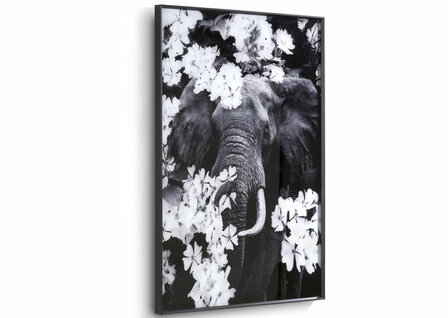 47197-zwa-wanddecoratie-elephant-flower-painting-olifant-bloemen-decozit-coco-maison (1)