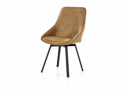 Beau-eetkamerstoelen-kubus-wonen-culemborg-by-boo-eetkamerstoel-okergeel-velvet-stof 