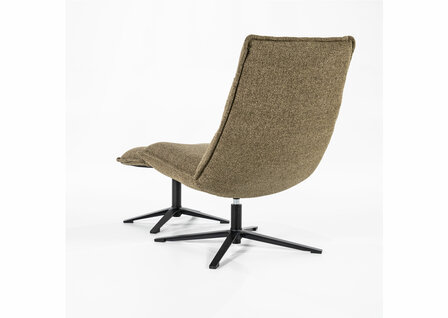 eleonora, marcus, fauteuil, draaifauteuil, stof, groen, poef, baquer, kubus, wonen, culemborg, 