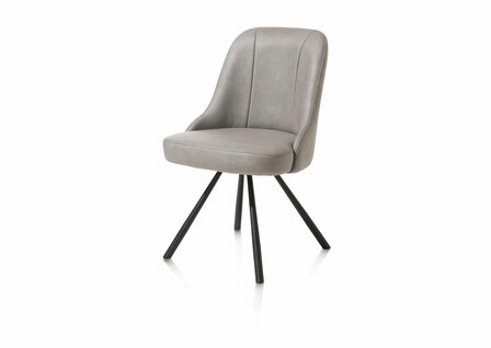 pala, lichtgrijs, microvezel, eetkamerstoelen, draaibaar, happy, at, home, kubus,