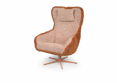Draaifauteuil, bjorn, kubus, wonen, chill, line, kantelfauteuil, draaistoel, stof, leer, microleder, zetel