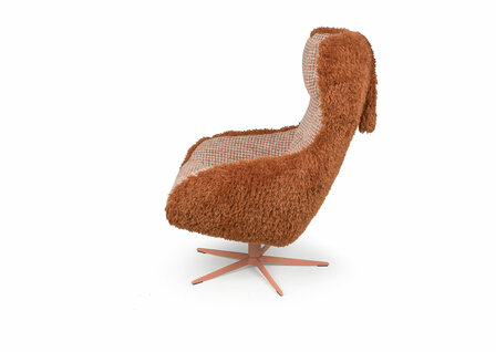 Draaifauteuil, bjorn, kubus, wonen, chill, line, kantelfauteuil, draaistoel, stof, leer, microleder, zetel