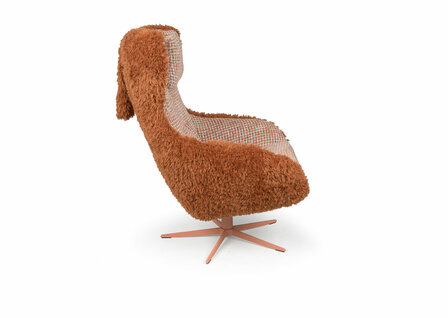Draaifauteuil, bjorn, kubus, wonen, chill, line, kantelfauteuil, draaistoel, stof, leer, microleder, zetel