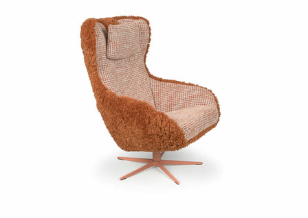 Draaifauteuil, bjorn, kubus, wonen, chill, line, kantelfauteuil, draaistoel, stof, leer, microleder, zetel
