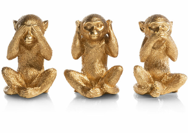 coco-maison-monkey-no-see-no-hear-no-talk-decozit-gouden-apen-gold-monkey