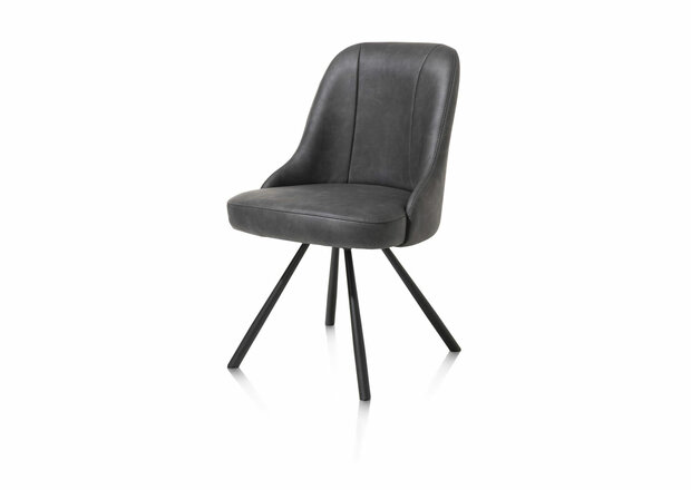 pala, antraciet, eetkamerstoelen, draaibaar, happy, at, home, kubus, wonen