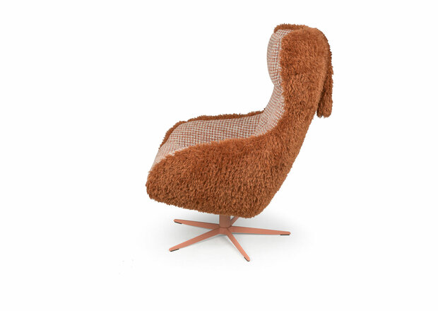 Draaifauteuil, bjorn, kubus, wonen, chill, line, kantelfauteuil, draaistoel, stof, leer, microleder, zetel