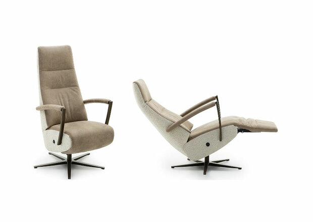 Relaxfauteuil, fauteuil,dfm, kubus, wonen, culemborg, uitklapstoel, manueel, verstelbaat, relaxfauteuils, ligna 