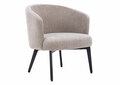 albi fauteuil, beige grey stof, kubus wonen, tower living