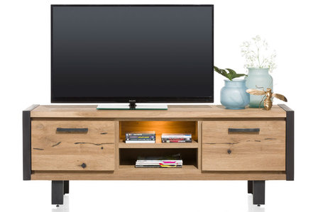brooklyn 37137 lowboard 170 cm tv kast eiken kubus wonen culemborg happy at home