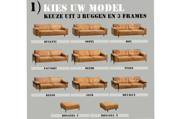 bonanza,bank,metalux,bankstel,hoekbank,cowboy,leder,3,zitsbank,zitbank,2,zit,bank,stof,leer,leder,metalux,banken,bonanza,design