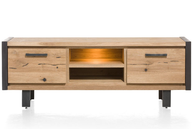brooklyn 37137 lowboard 170 cm tv kast eiken kubus wonen culemborg happy at home