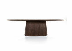 Aron | Eetkamertafel 250 cm bruin