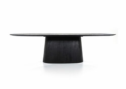 Aron | Eetkamertafel 300 cm zwart