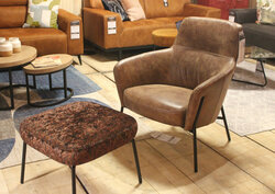 Outlet | Lisanne fauteuil + Hocker